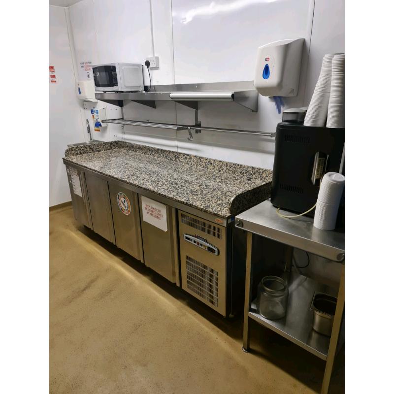 Marble top preb fridge