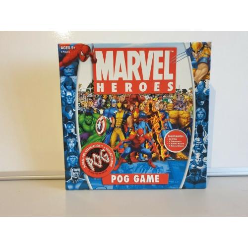 Marvel Heroes POG Game Board Game Complete 2006