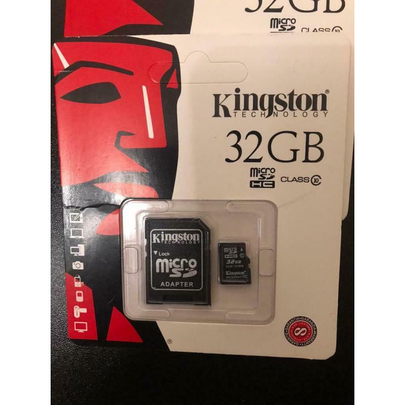 LOT ( Kingston 32GB micro sd cards)