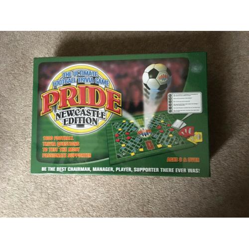 Brand New & Sealed Pride Football Trivia Game Newcastle Edition