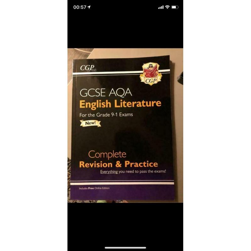 New Gcse English literature book
