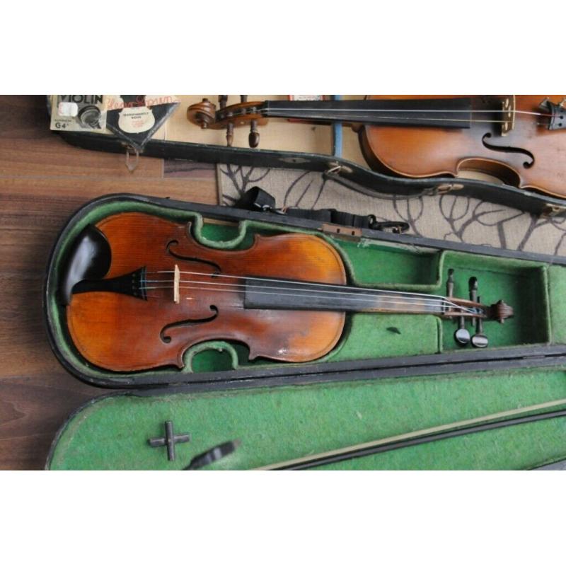 SOLD SOLD Two old Violins SOLD