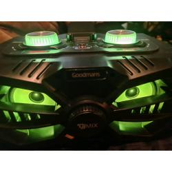Goodmans Dj Bluetooth USB mixer speaker