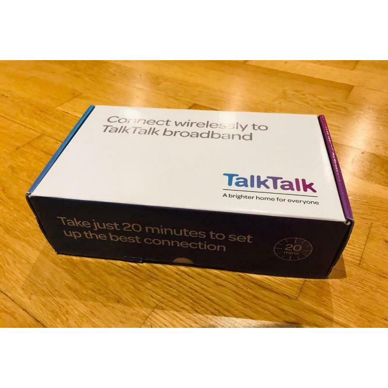 TalkTalk Router & Accessories - New in Box