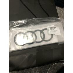 Audi black badges