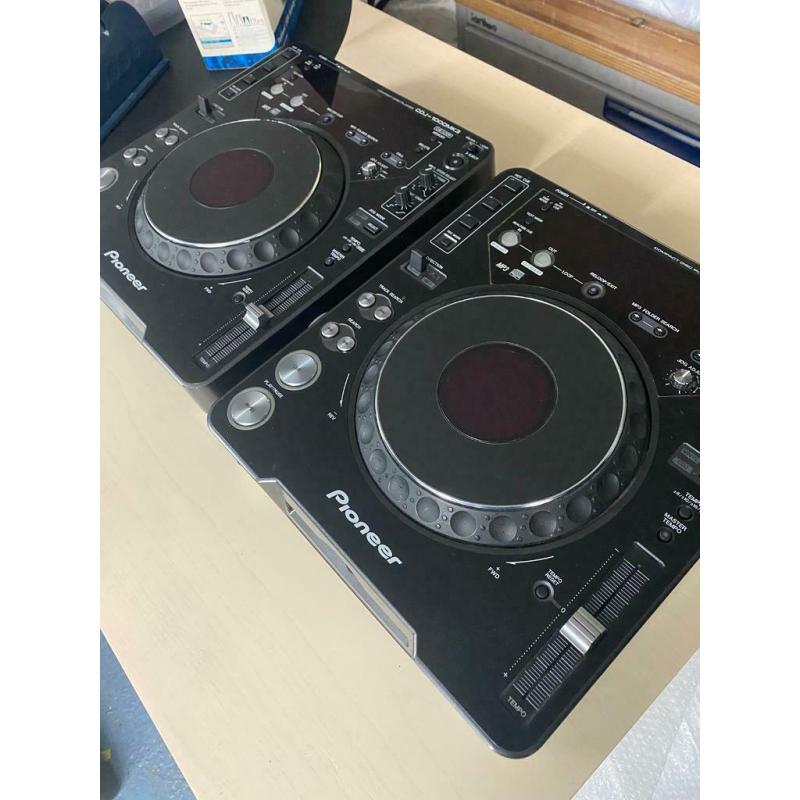 Pair of pioneer cdj1000 mk3
