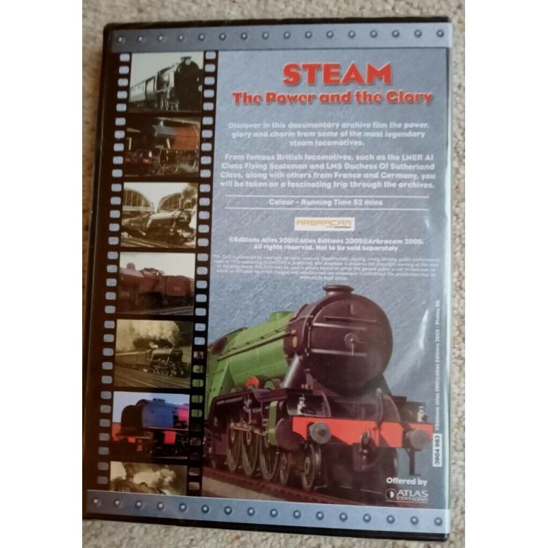 NEW IN SEALED CELLOPHANE STEAM The Power and the Glory Atlas Editions