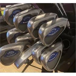 Callaway X16 steelhead irons 3-SW.