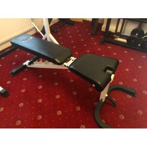 York FTS Flex Bench with attachments