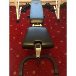 York FTS Flex Bench with attachments