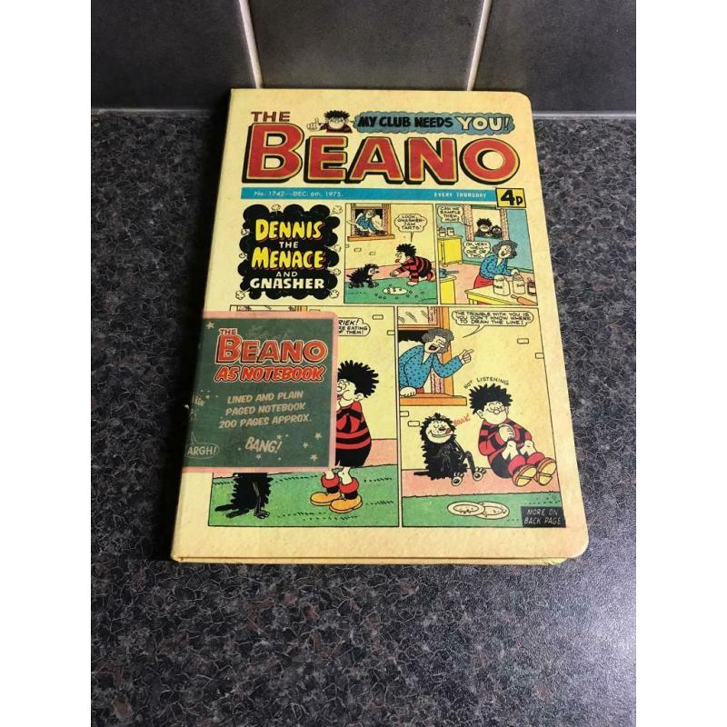 Beano note book