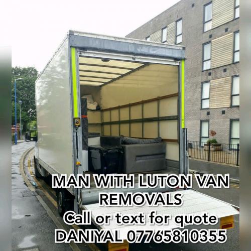 MAN WITH LUTON VAN REMOVALS