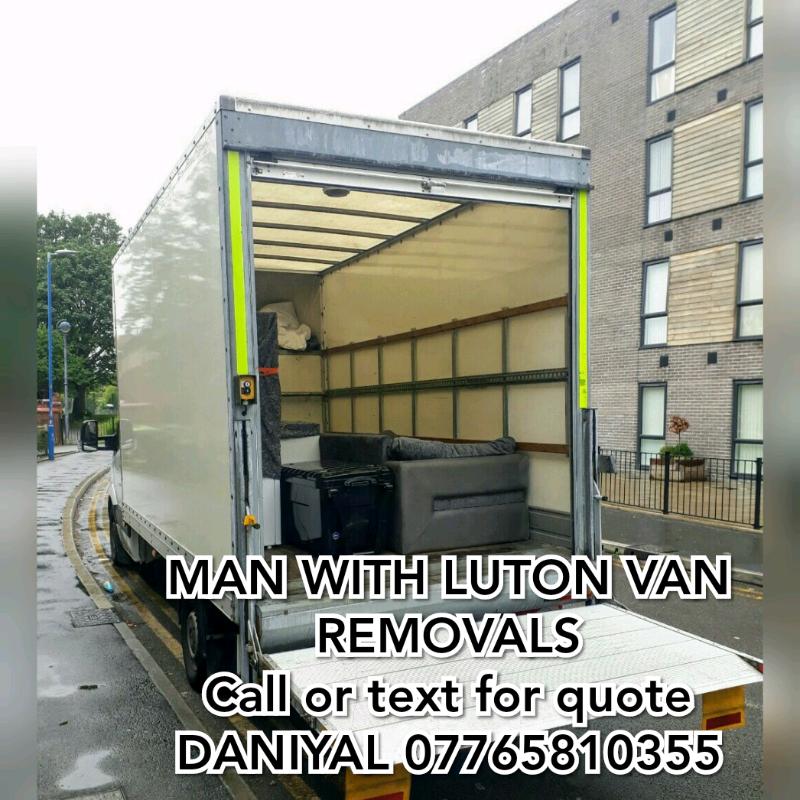 MAN WITH LUTON VAN REMOVALS