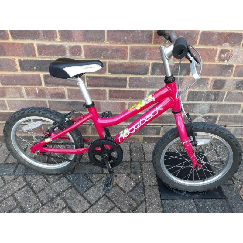 RIDGEBACK GIRLS BIKE 16 inch WHEELS