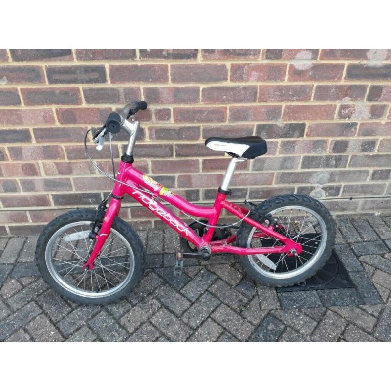 RIDGEBACK GIRLS BIKE 16 inch WHEELS