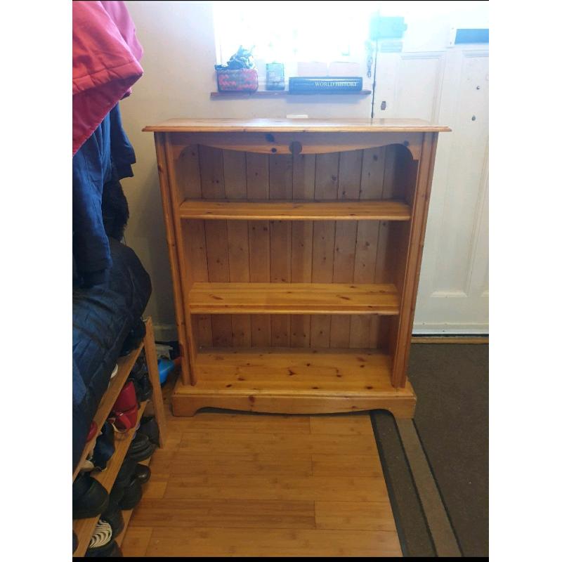 Solid Pine Bookcase