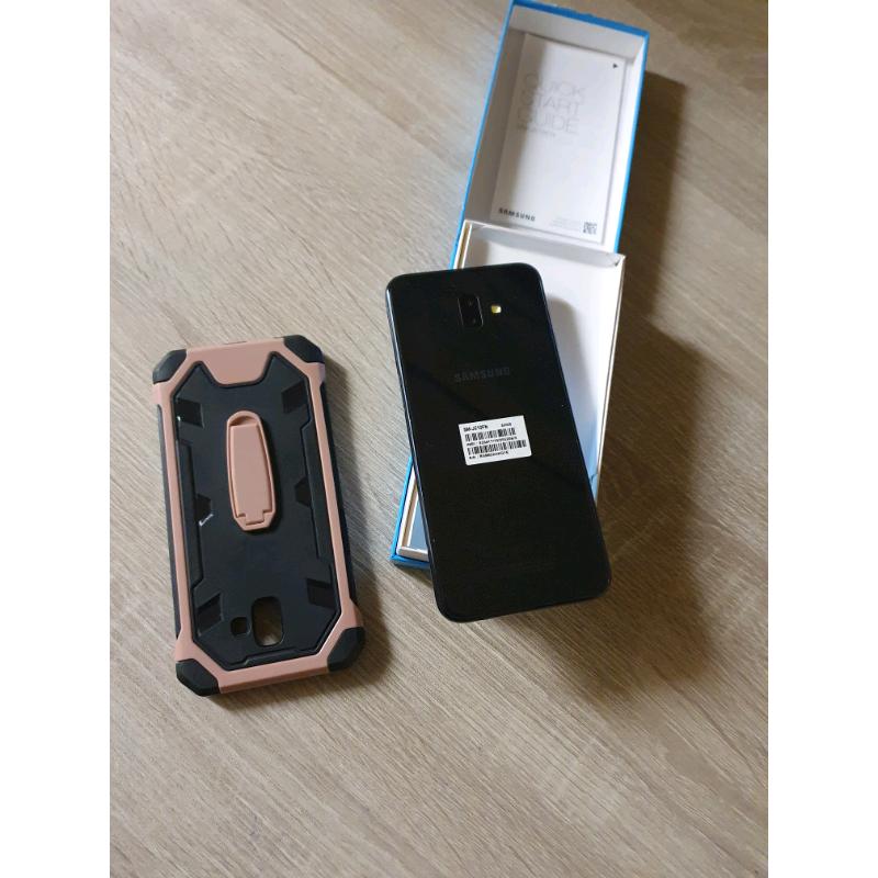 Samsung Galaxy J6 Plus 32GB Black Smartphone EE