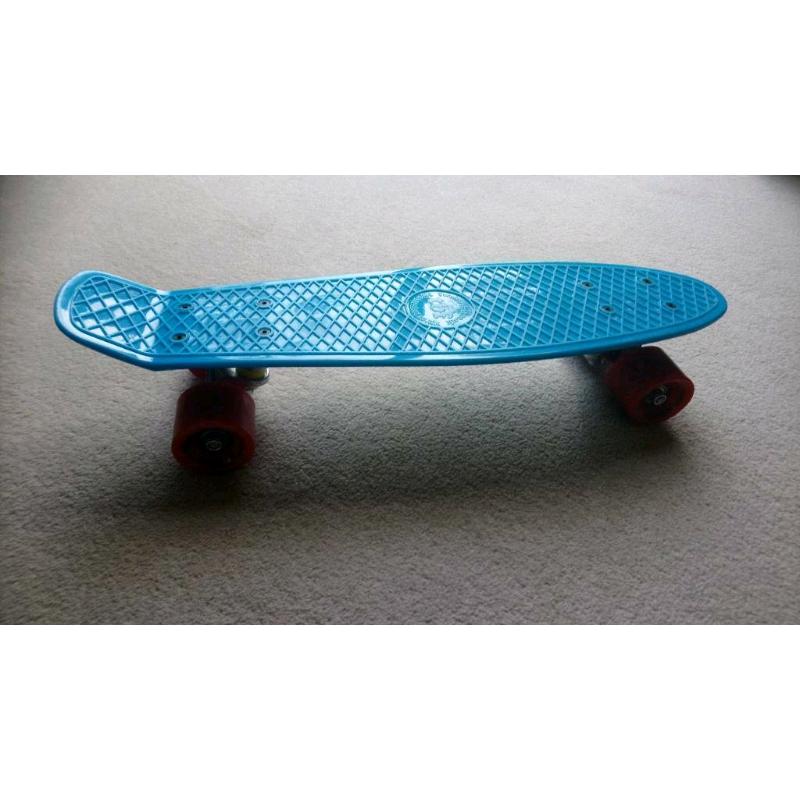Unused skateboard