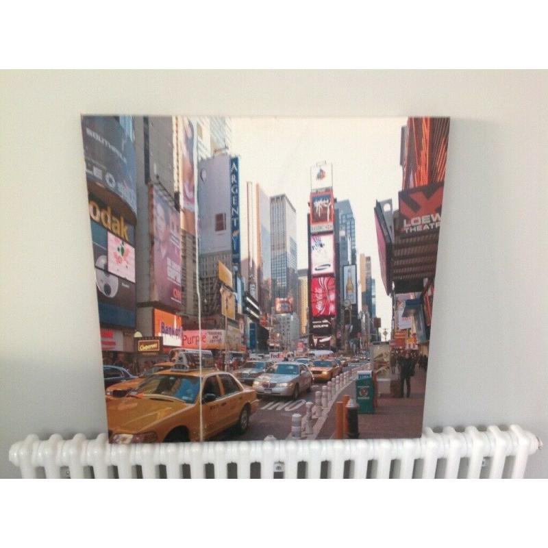 New York Canvas - 61cm x 61cm - Ready for Collection