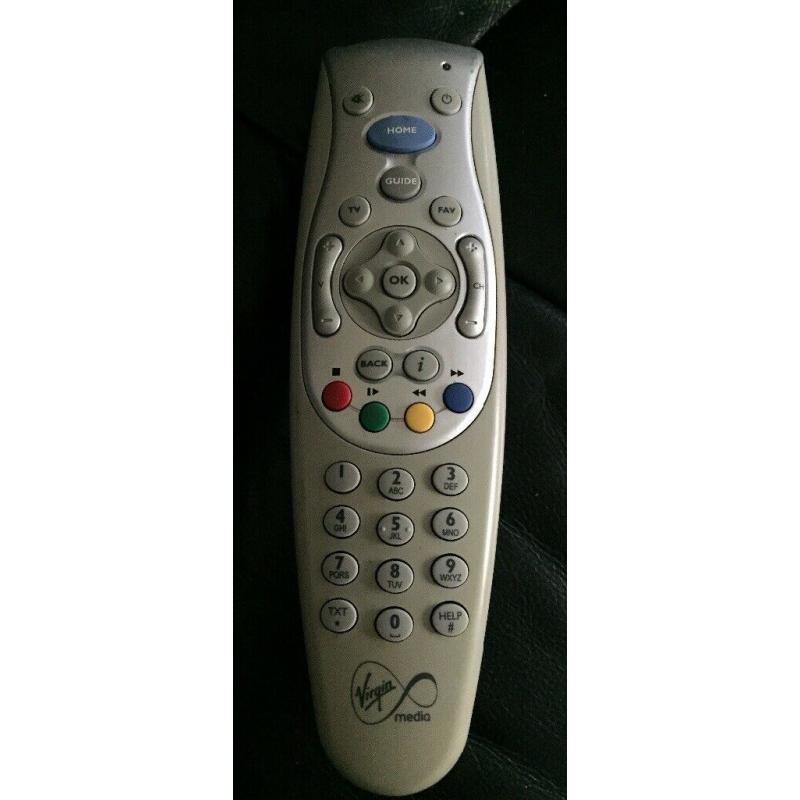Virgin media remote control
