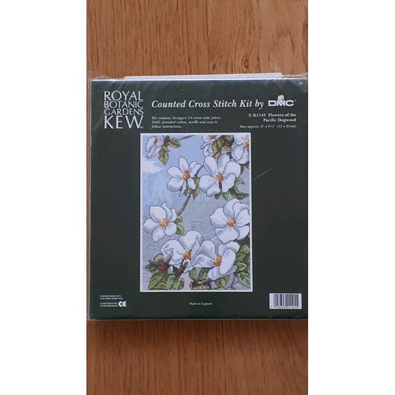 Cross stitch kit- Dogwood flowers
