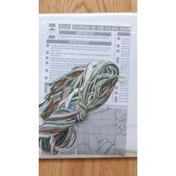 Cross stitch kit- Dogwood flowers