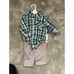Boys shirt and trouser set