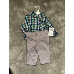 Boys shirt and trouser set