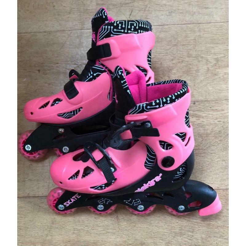 Elektra Roller Blades size 13-3 adjustable