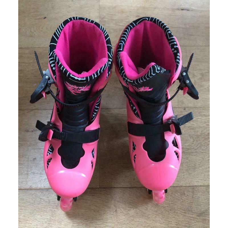 Elektra Roller Blades size 13-3 adjustable