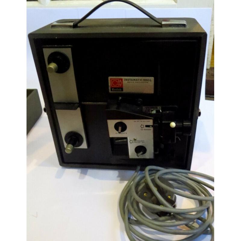 Kodak Instamatic M60-L Super 8 8mm film movie projector