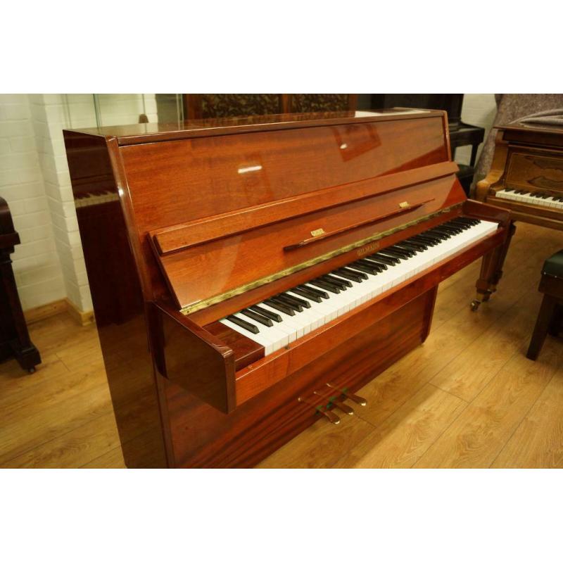 Modern compact Gilmahn upright piano. Tuned and delivery available