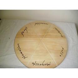 WOODEN PIZZA SERVING BOARD