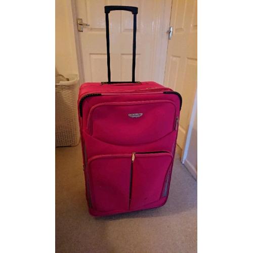 Suitcase (hot pink)