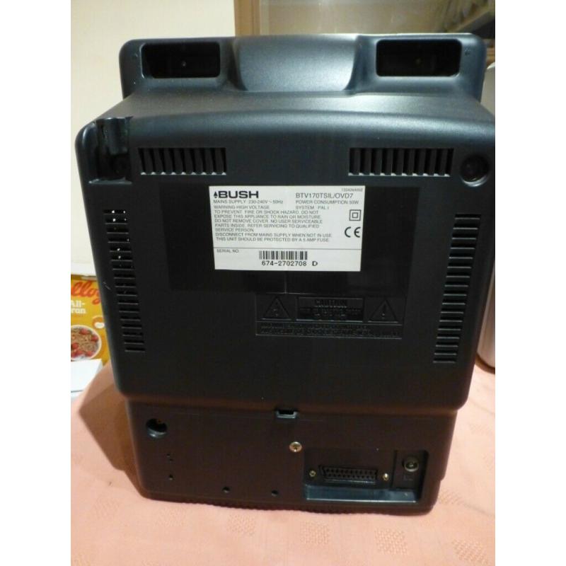 Bush TV/VCR Combo 14''