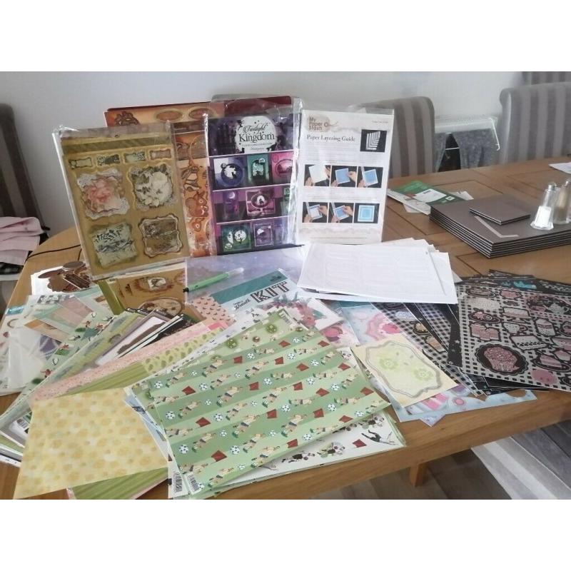Huge Card Making/Scrapbooking Bundle