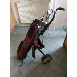 Junior Golf Set with Stand Bag & Trolley