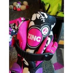Kids Zinc rollerblades adjustable size 13 - 3