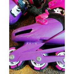 Kids Zinc rollerblades adjustable size 13 - 3