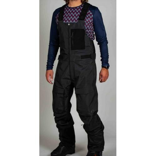 Wearcolour Hawk Bib Trousers Phantom Black New