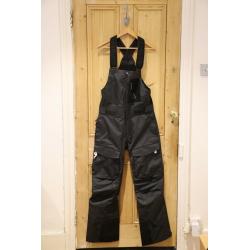 Wearcolour Hawk Bib Trousers Phantom Black New