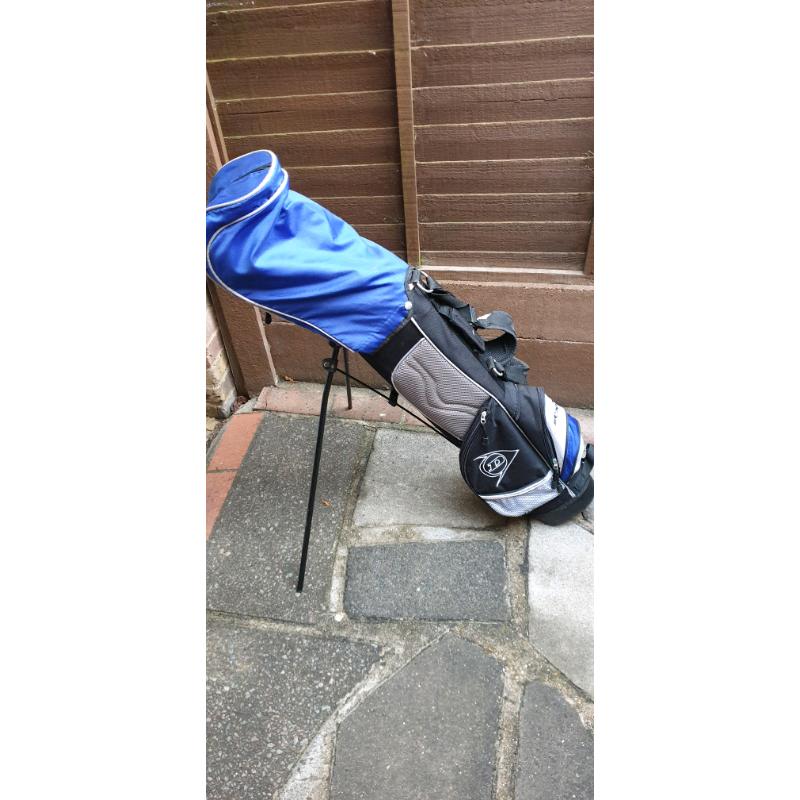 Children's Golf Clubs and Stand Bag