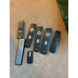 New remotes only work models Philips tv Samsung sound bar Sony hifi