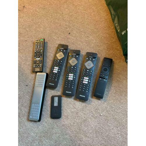 New remotes only work models Philips tv Samsung sound bar Sony hifi