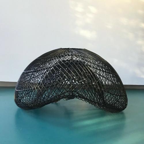 Wicker sculptural light (80cm)