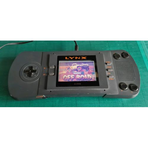 Original Atari Lynx + 3 games & accessories