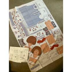 Vintage Clothkits Kitty Doll to Sew Yourself SOLD