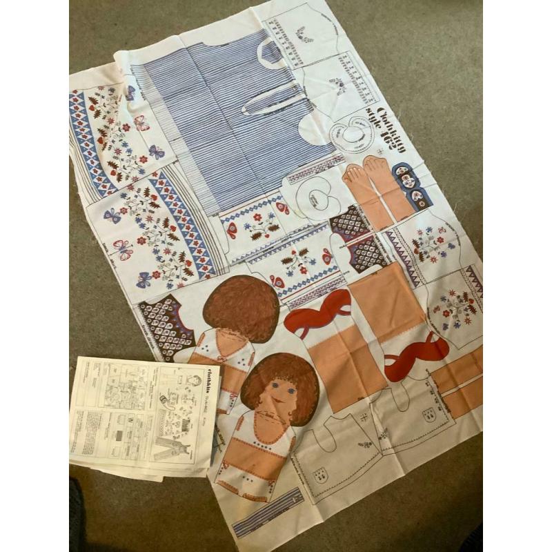 Vintage Clothkits Kitty Doll to Sew Yourself SOLD