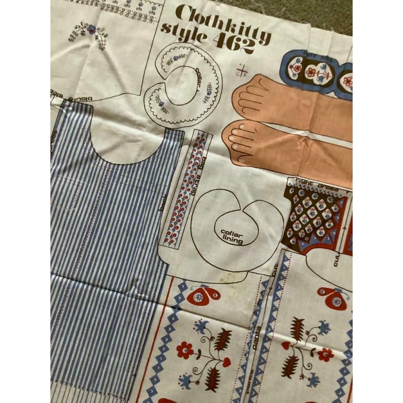 Vintage Clothkits Kitty Doll to Sew Yourself SOLD
