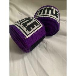 Title Purple Boxing Wraps
